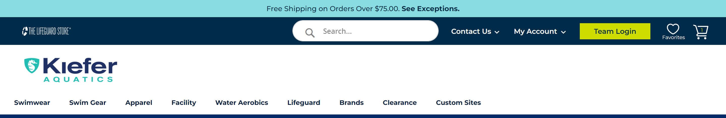 Kiefer Aquatics Order Status & Tracking